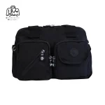 تصویر اختصاصی از نمای جلوی کیف زنانه دوشی بوبو کد ۱-۶۰۰۶ در رنگ مشکی