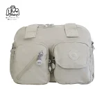 تصویر اختصاصی از نمای جلوی کیف زنانه دوشی بوبو کد ۱-۶۰۰۶ در رنگ سبز کاهویی