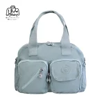 تصویر اختصاصی از نمای جلوی کیف زنانه دوشی بوبو کد ۱-۶۰۰۶ در رنگ آبی پاستلی