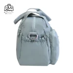 تصویر اختصاصی از نمای کناری کیف زنانه دوشی بوبو کد ۱-۶۰۰۶ در رنگ آبی پاستلی