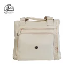 تصویر اختصاصی از نمای جلوی کیف زنانه دوشی بوبو کد ۸۴۹۱ در رنگ زرد کره‌ای