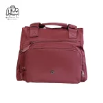 تصویر اختصاصی از نمای جلوی کیف زنانه دوشی بوبو کد ۸۴۹۱ در رنگ زرشکی