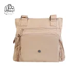 تصویر اختصاصی از نمای جلوی کیف زنانه دوشی بوبو کد ۸۴۹۱ در رنگ نخودی