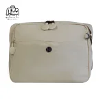 تصویر اختصاصی از نمای جلوی کیف زنانه دوشی بوبو کد ۸۵۳۸ در رنگ زرد کرهای