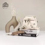 تصویر اختصاصی از نمای پشتی کیف دوشی زنانه موجیتو کد 7603 در رنگ سفید