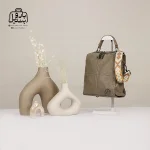 تصویر اختصاصی از نمای جلوی کیف دوشی زنانه موجیتو کد 7660 در رنگ سبز