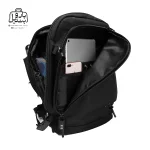 تصویر اختصاصی از زیپ باز کولهپشتی بنج کد ۲۲۰۳۹ در رنگ مشکی