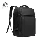 تصویر اختصاصی از نمای جلو و کناری کولهپشتی بنج کد ۷۶۹۰ در رنگ مشکی