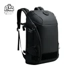 تصویر اختصاصی از نمای جلو و کناری کولهپشتی بنج کد fw۲۲۶ در رنگ مشکی