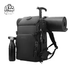 تصویر اختصاصی از نمای جلو و کناری کولهپشتی بنج کد fw۲۳۰ در رنگ مشکی