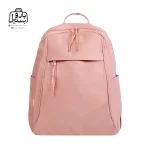 تصویر اختصاصی از نمای جلوی کوله بوبو کد 1823 در رنگ صورتی