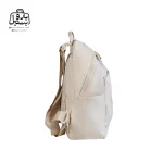 تصویر اختصاصی از نمای کناری کولهپشتی بوبو کد ۱۸۵۰ در رنگ کرم