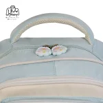 تصویر اختصاصی از دستهٔ کوله پشتی مدرسه هپی بیبی کد ۱۳۰۵ در رنگ سبز پاستیلی