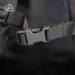 تصویر اختصاصی از جزئیات کوله‌پشتی ویتزمن کد ۶۶۹۸ در رنگ مشکی