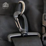 تصویر اختصاصی از جزئیات کوله‌پشتی ویتزمن کد ۶۶۹۸ در رنگ مشکی