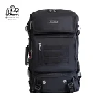 تصویر اختصاصی از نمای جلوی کوله‌پشتی ویتزمن کد ۶۶۹۸ در رنگ مشکی