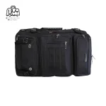 تصویر اختصاصی از نمای افقی با کاور کوله‌پشتی ویتزمن کد ۶۶۹۸ در رنگ مشکی