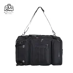 تصویر اختصاصی از نمای افقی کوله‌پشتی ویتزمن کد ۶۶۹۸ همراه بند در رنگ مشکی