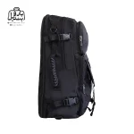 تصویر اختصاصی از نمای کناری کوله‌پشتی ویتزمن کد a33312 در رنگ مشکی