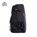 تصویر اختصاصی از نمای کناری کوله‌پشتی ویتزمن کد a33312 در رنگ مشکی