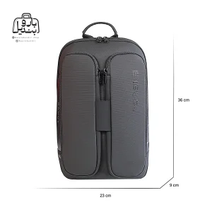 تصویر اختصاصی از نمای جلوی بادی‌ بگ (کراس بادی) بنج کد ۷۲۳۳ در رنگ مشکی با سایزبندی