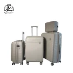 تصویر اختصاصی از ست چهار تکهٔ چمدان فشن در رنگ بژ