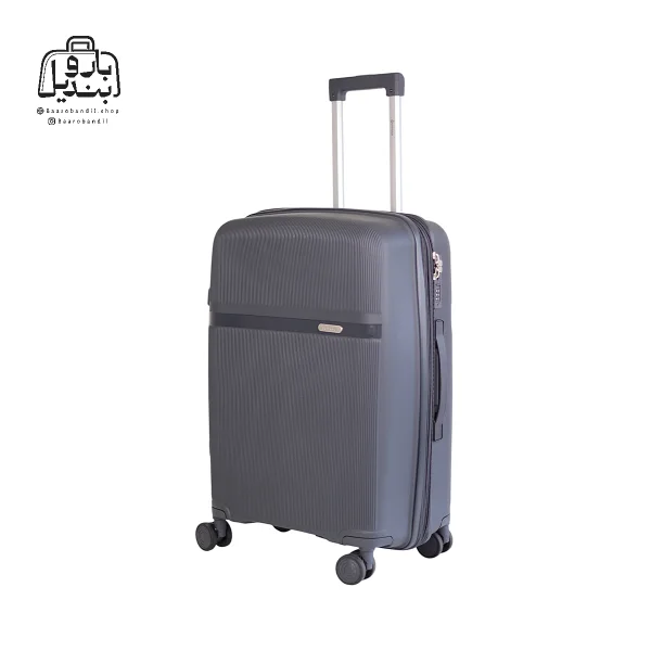 تصویر اختصاصی از چمدان هرموسا کد ۸۰۲۵ سایز متوسط در رنگ نوک‌مدادی