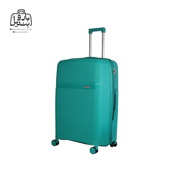 تصویر اختصاصی از چمدان هرموسا کد ۸۰۲۵ سایز متوسط در رنگ سبز آبی