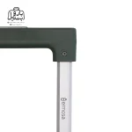 تصویر اختصاصی از دستهٔ ترولی (کشنده) چمدان هرموسا کد ۸۰۲۵ در رنگ سبز تیره