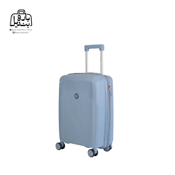 تصویر اختصاصی از چمدان هرموسا کد ۸۰۲۶ سایز کوچک (داخل کابین) در رنگ آبی