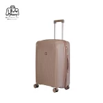 تصویر اختصاصی از چمدان هرموسا کد ۸۰۲۶ سایز متوسط در رنگ نسکافه‌ای