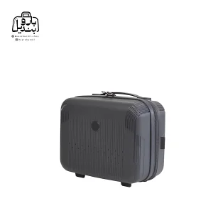 تصویر اختصاصی از کیف آرایشی چمدان هرموسا کد ۸۰۲۶ در رنگ نوک‌مدادی