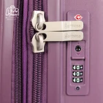 تصویر اختصاصی از قفل چمدان هرموسا کد ۸۰۲۶ در رنگ بنفش