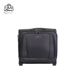 تصویر اختصاصی از نمای جلوی چمدان خلبانی پرزیدنت کد ۹۱۲ در رنگ مشکی