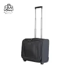 تصویر اختصاصی از نمای جلوی چمدان خلبانی پرزیدنت کد ۹۱۲ همراه با دستهٔ در رنگ مشکی