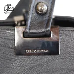 تصویر اختصاصی از جزئیات کیف زنانه دنیز جنوا کد ۰۰۱۰۱ در رنگ مشکی