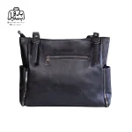 تصویر اختصاصی از نمای پشتی کیف زنانه دنیز جنوا کد ۰۰۱۱۱ در رنگ مشکی