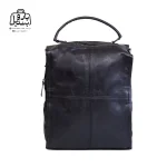 تصویر اختصاصی از نمای جلوی کیف دوشی زنانه دنیز جنوا کد ۰۰۲۳ در رنگ مشکی