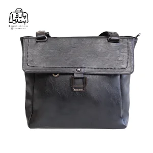تصویر اختصاصی از نمای جلوی کیف زنانه دنیز جنوا کد ۰۰۳۲ در رنگ مشکی