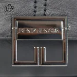 تصویر اختصاصی از جزئیات کیف دوشی زنانه دنیز جنوا کد ۰۰۴۱ در رنگ مشکی