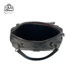 تصویر اختصاصی از زیپ باز کیف دوشی زنانه دنیز جنوا کد ۰۰۴۱ در رنگ مشکی