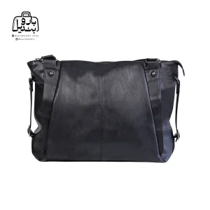 تصویر اختصاصی از نمای جلوی کیف زنانه دنیز جنوا کد ۰۰۵۱ در رنگ مشکی