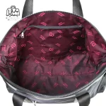 تصویر اختصاصی از زیپ باز کیف دوشی زنانه دنیز جنوا کد ۰۰۵۸-۱ در رنگ مشکی