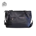 تصویر اختصاصی از نمای پشتی کیف دوشی زنانه دنیز جنوا کد ۰۰۶۰ در رنگ مشکی