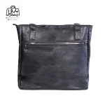 تصویر اختصاصی از نمای پشتی کیف زنانه دنیز جنوا کد ۰۰۷۹ در رنگ مشکی