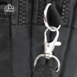 تصویر اختصاصی از جزئیات کیف زنانه دوشی سینگلی کد ۰۲۲۷ در رنگ مشکی