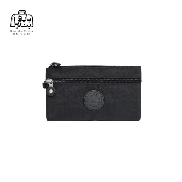 تصویر اختصاصی از نمای جلویی کیف زنانه دوشی سینگلی کد ۱۰ در رنگ مشکی