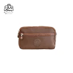 تصویر اختصاصی از نمای جلویی کیف زنانه دوشی سینگلی کد ۲۲۵ در رنگ قهوه‌ای