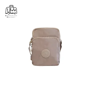 تصویر اختصاصی از نمای جلویی کیف زنانه دوشی سینگلی کد ۰۲۲۷ در رنگ کرمی