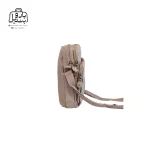 تصویر اختصاصی از نمای کناری کیف زنانه دوشی سینگلی کد ۰۲۲۷ در رنگ کرمی